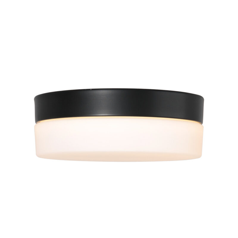 steinhauer-plafonniere-ikaro-zwart-glasmetaal-ø24cm-led-1363zw-1