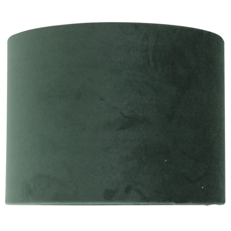 Moderne lampenkap groen velours Steinhauer  - Ø 20 cm - Afbeelding 3