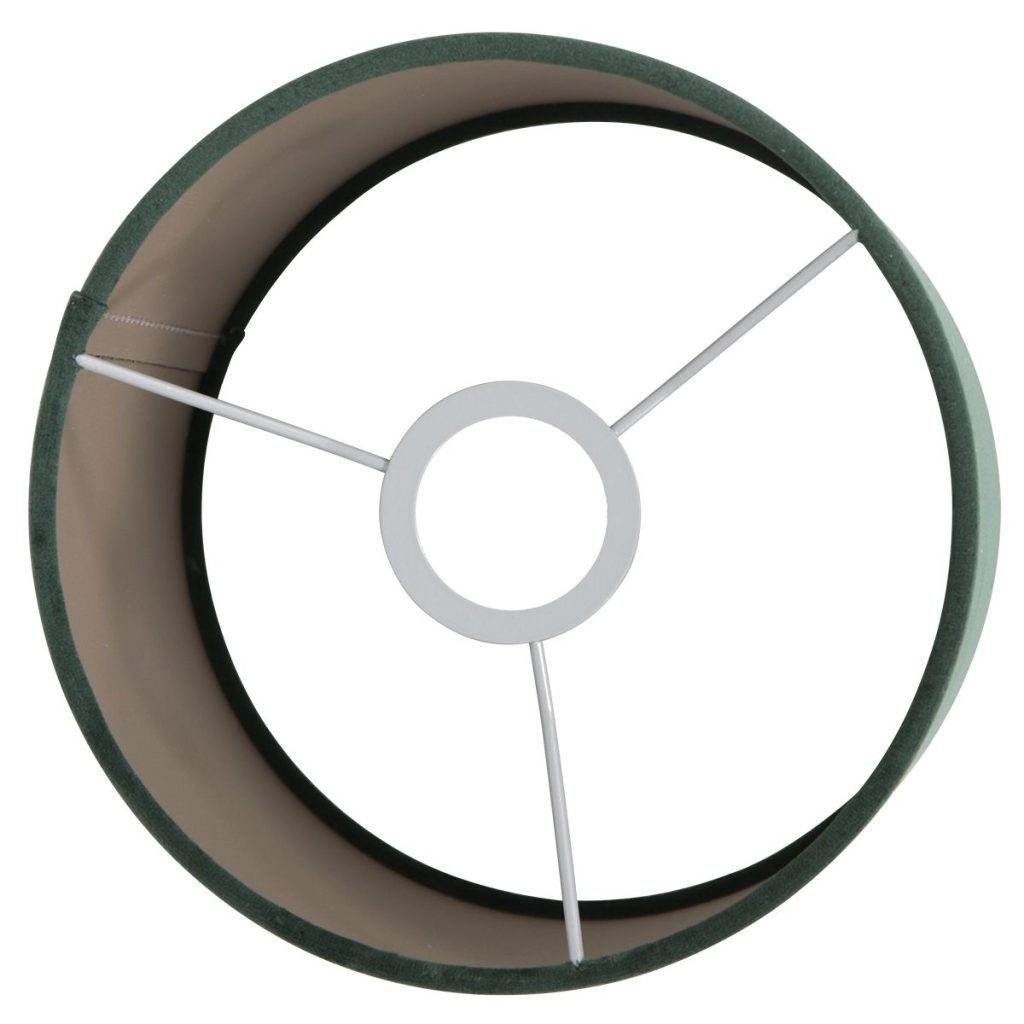 Moderne lampenkap groen velours Steinhauer  - Ø 20 cm - Afbeelding 5