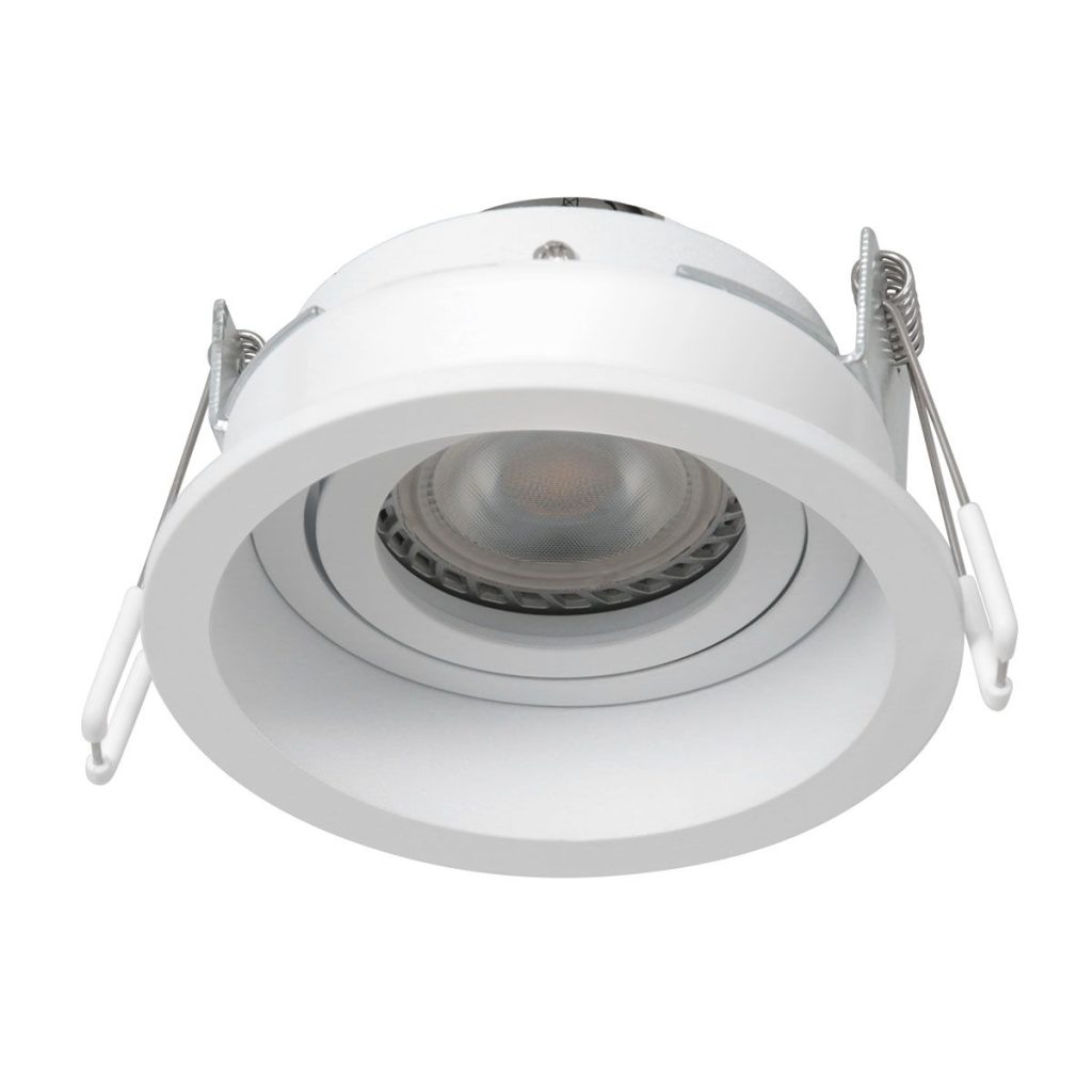 Moderne witte metalen spot Steinhauer Pelite spot - Afbeelding 2