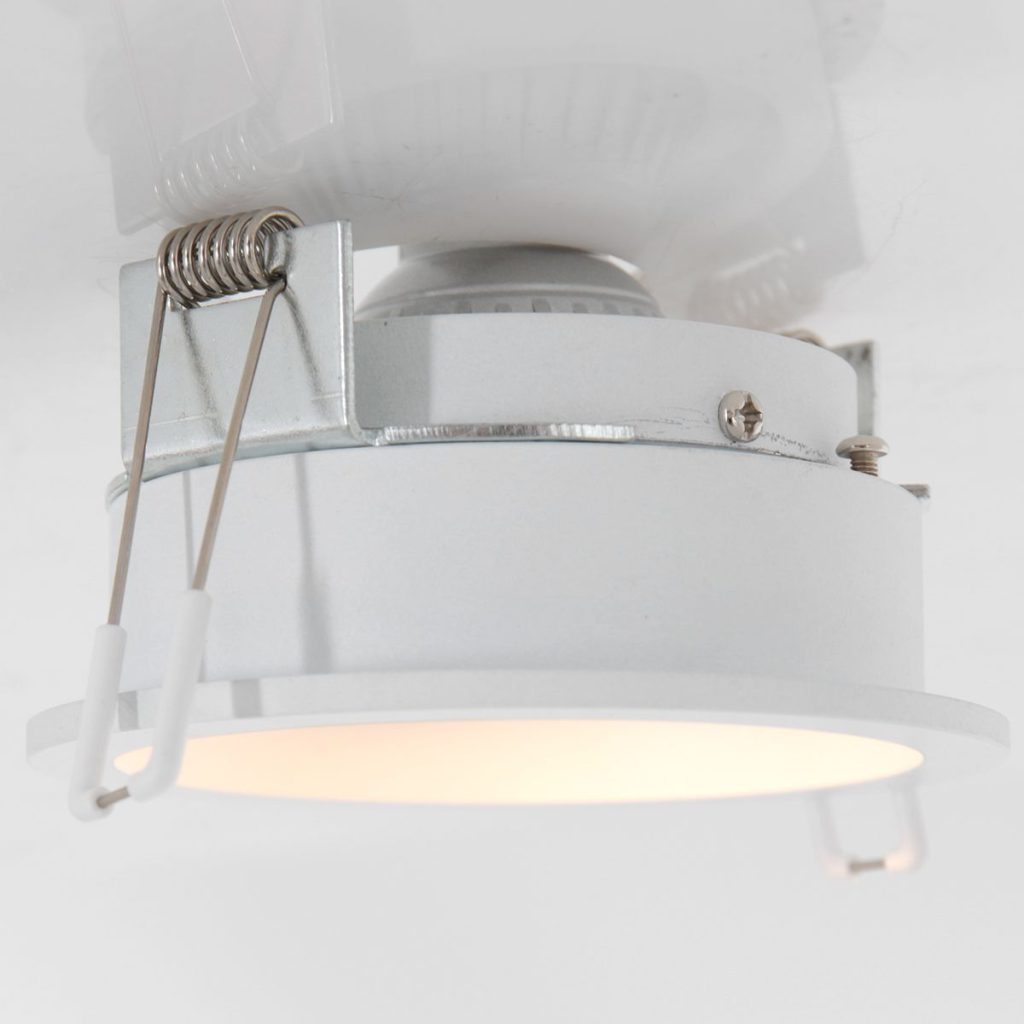 Moderne witte metalen spot Steinhauer Pelite spot - Afbeelding 11