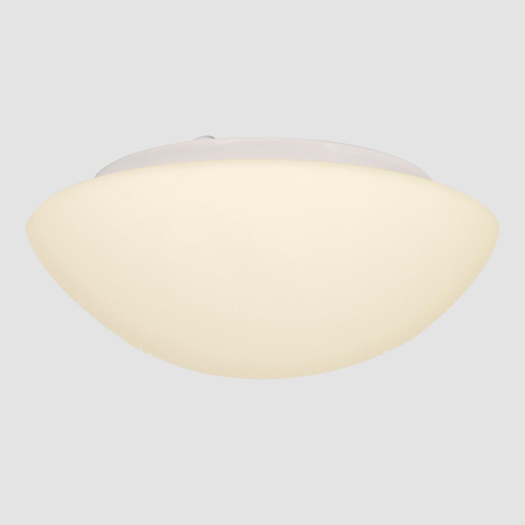 Moderne witte glazen plafonnière metaal Steinhauer Ceiling and wall - Afbeelding 10