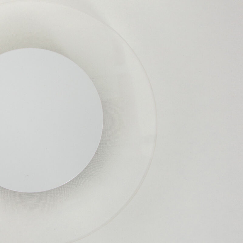 Moderne witte metalen kunststof plafonnière Steinhauer Lido - Afbeelding 5