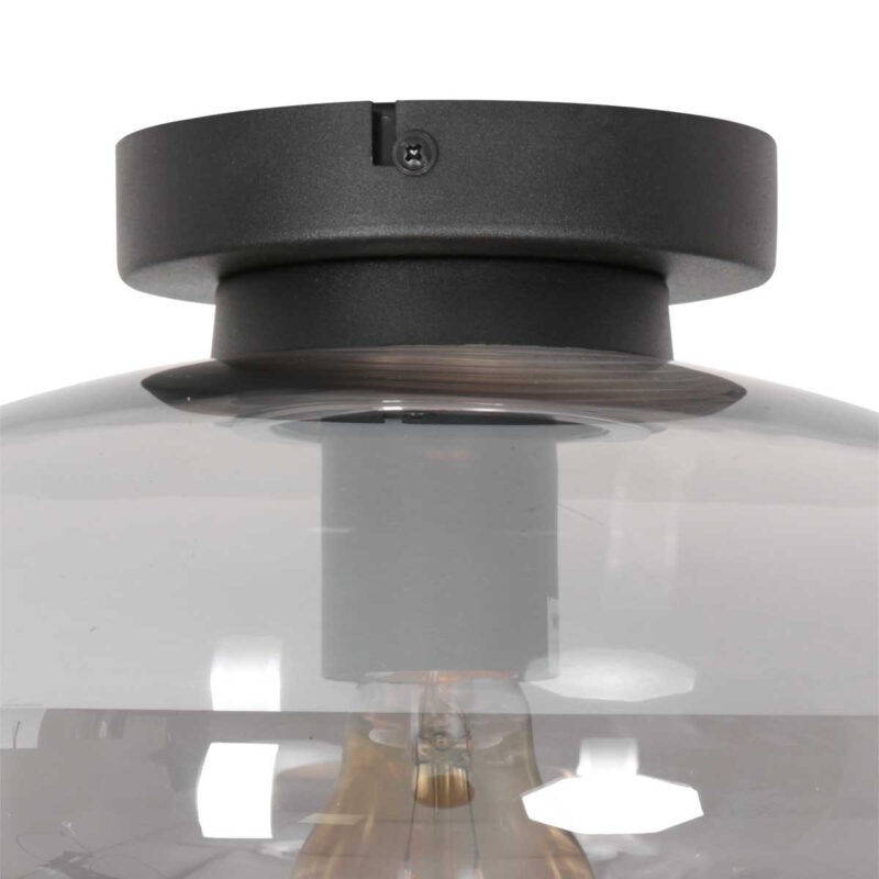 steinhauer-plafonniere-reflexion-transparant-glasmetaal-ø30cm-e27-3388zw-1