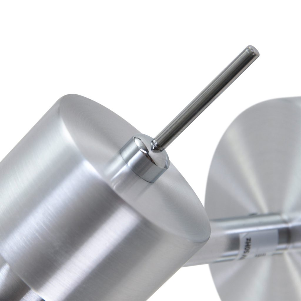 Moderne stalen metalen spot Steinhauer Natasja led - Afbeelding 4