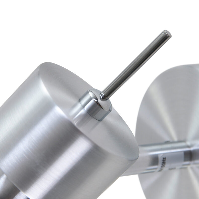 Moderne stalen metalen spot Steinhauer Natasja led - Afbeelding 4
