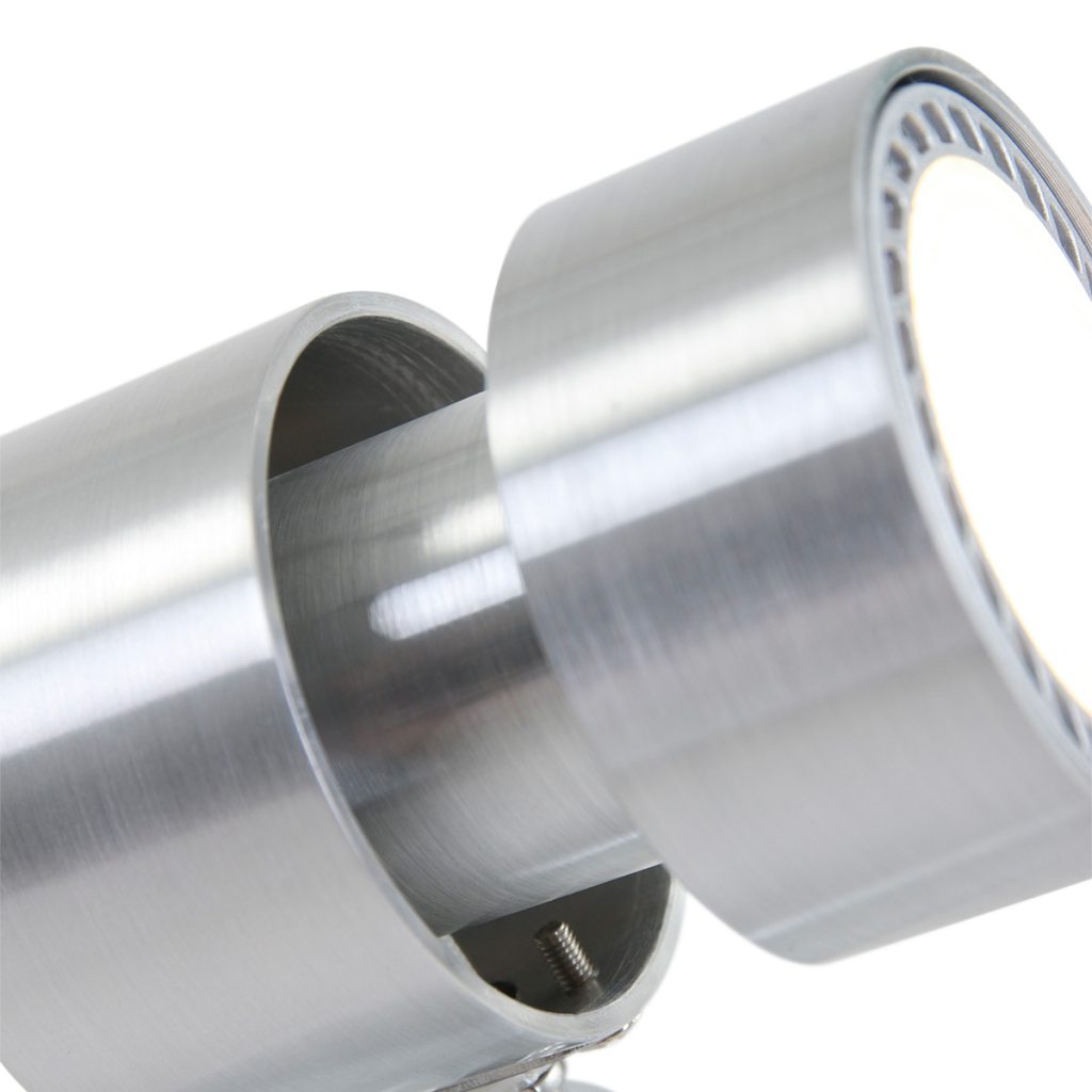 Moderne stalen metalen spot Steinhauer Natasja led - Afbeelding 5