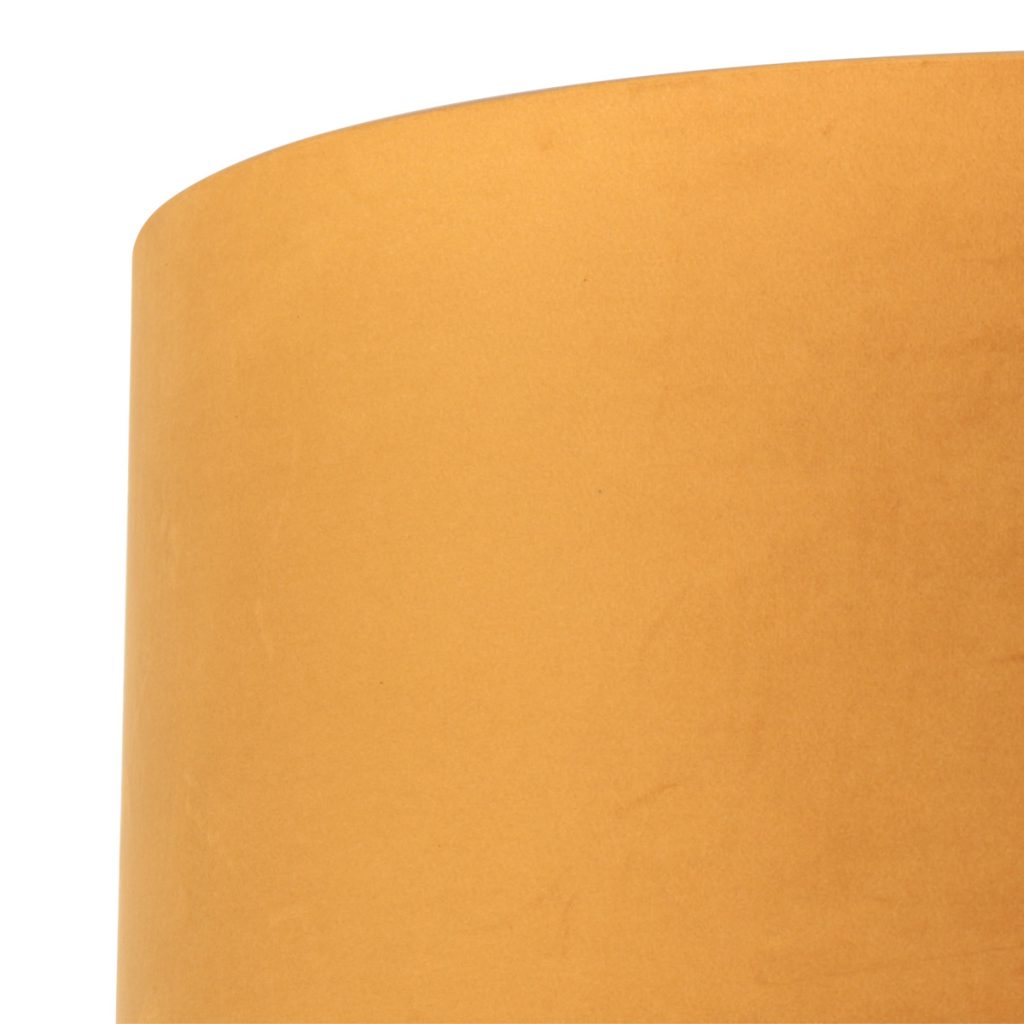 Moderne gouden lampenkap velours Steinhauer  - Ø 50 cm - Afbeelding 4
