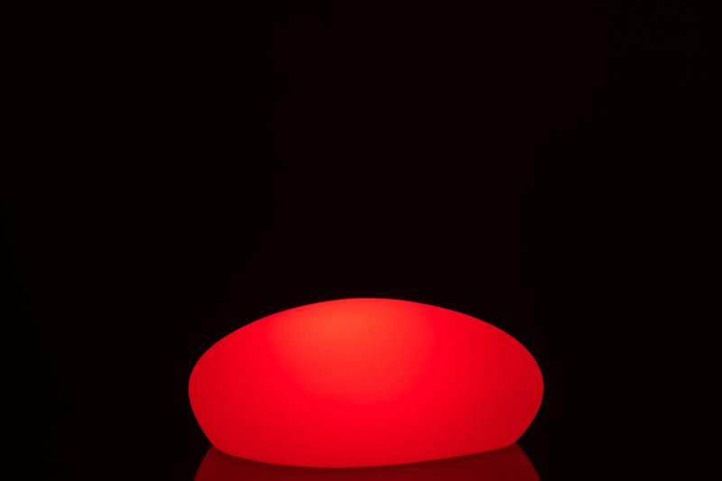 Ronde witte plafondlamp melkglas Jolipa Rock - Afbeelding 4