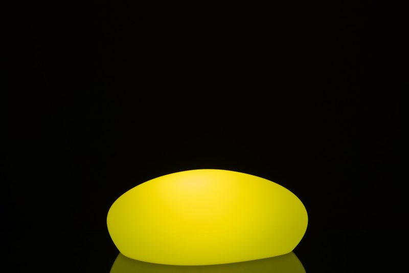 Ronde witte plafondlamp melkglas Jolipa Rock - Afbeelding 7