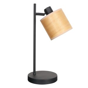 ronde-zwarte-tafellamp-modern-tafellamp-steinhauer-bambus-naturel-en-zwart-3669zw-1