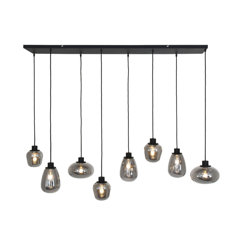 steinhauer-hanglamp-reflexion-zwart-glasmetaal-designlamp-e27-2680zw-1