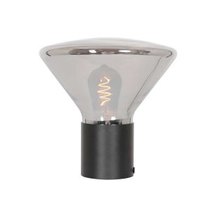 rookglas-tafellamp-ambiance-3401zw-zwart-steinhauer-ambiance-3401zw