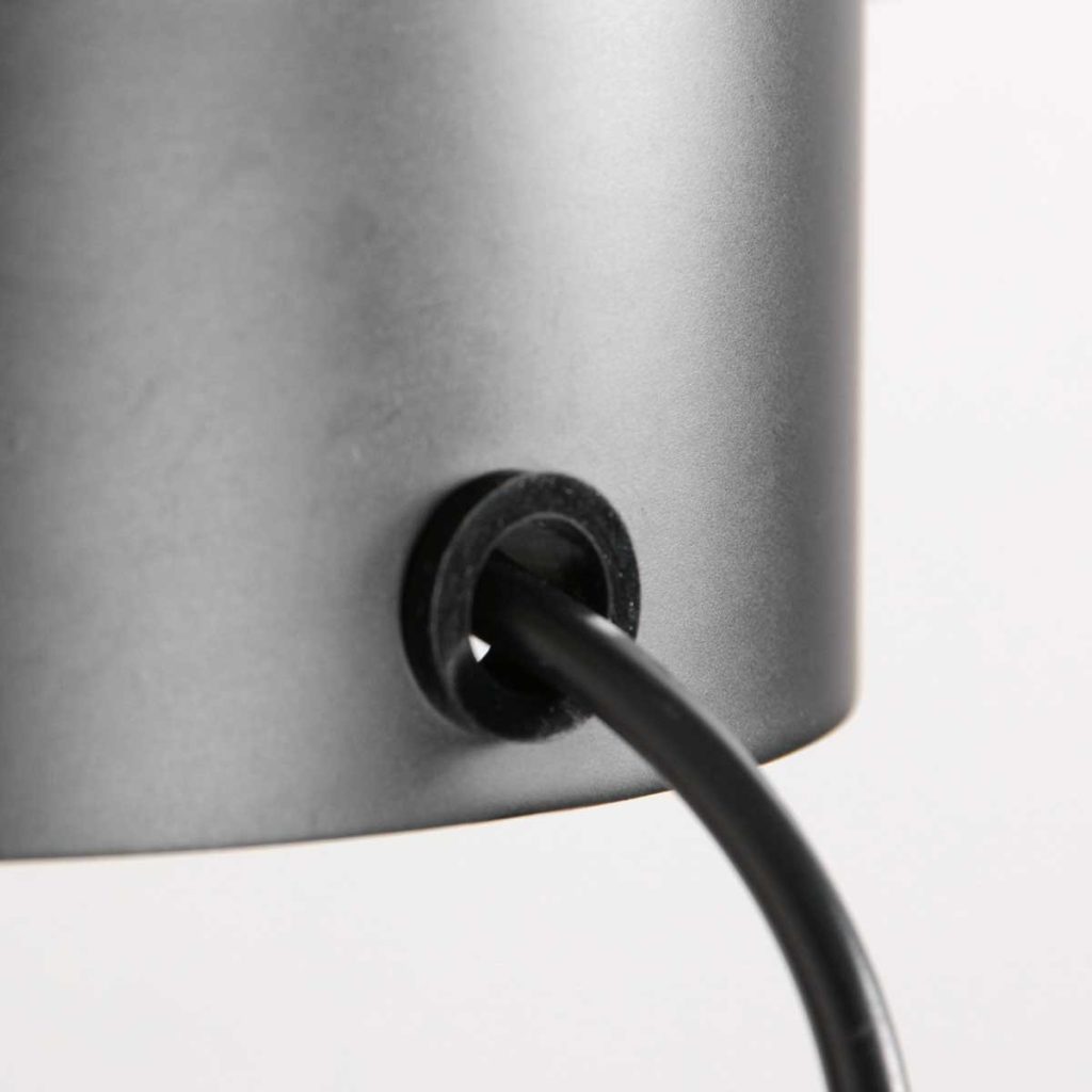 Moderne zwarte metalen tafellamp Steinhauer Ambiance - Afbeelding 6