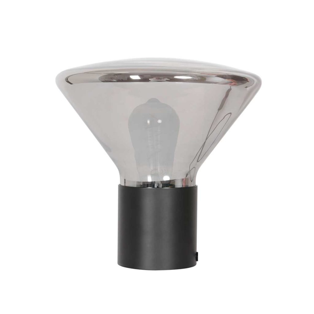 Moderne zwarte metalen tafellamp Steinhauer Ambiance - Afbeelding 10