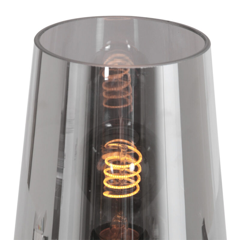 steinhauer-tafellamp-ancilla-zwart-glasmetaal-ø15cm-e27-3103zw-1