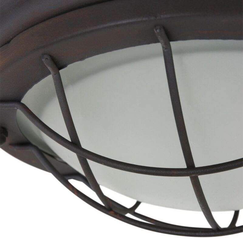 mexlite-plafonniere-lisanne-bruin-glasmetaal-ø29cm-e27-1357b-1