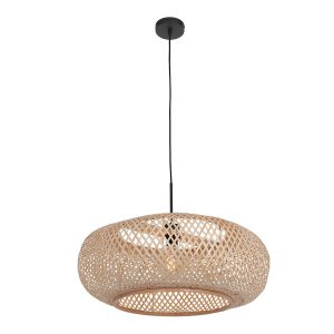 rotan-hanglamp-met-ovale-kap-steinhauer-maze-7505zw-1