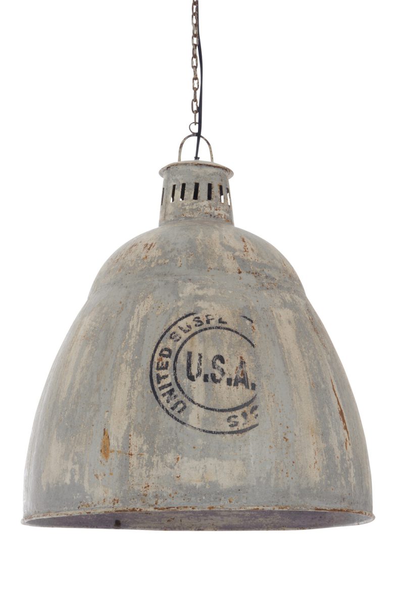 Rustieke bruin gemêleerde hanglamp Jolipa Usa - Afbeelding 4