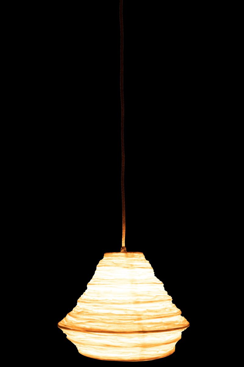Rustieke witte hanglamp lampion Jolipa Nest - Afbeelding 4