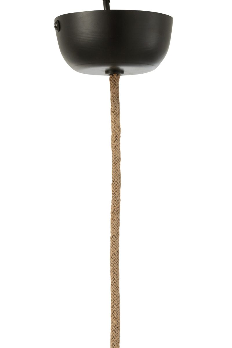 Rustieke witte hanglamp lampion Jolipa Nest - Afbeelding 5