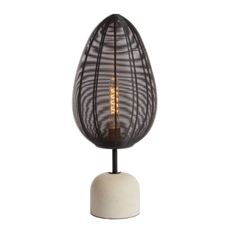 light&living-tafellamp-joley-zwart-metaal-e27-8055412-1