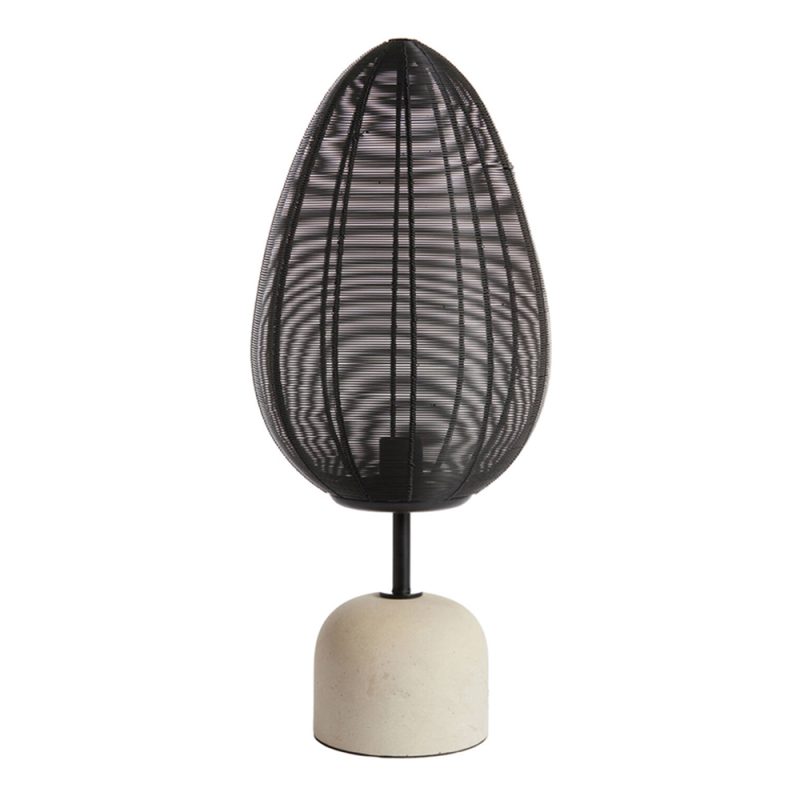 light&living-tafellamp-joley-zwart-metaal-e27-8055412-412