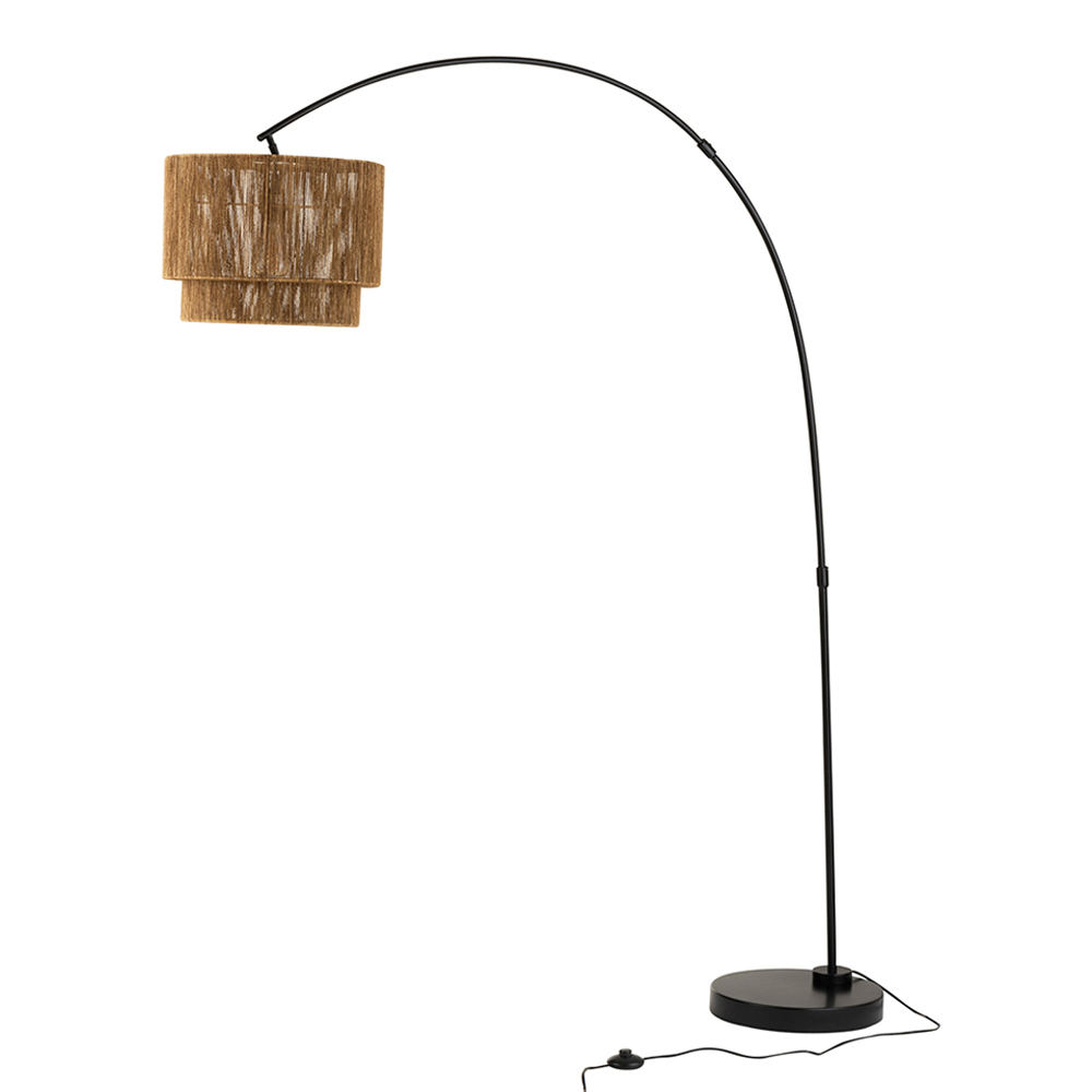 rustieke-zwart-met-beige-vloerlamp-jolipa-cord-1616