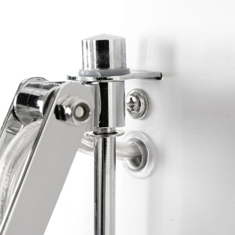 Industriële metalen hanglamp wit scharnierarm Steinhauer Spring - Afbeelding 14