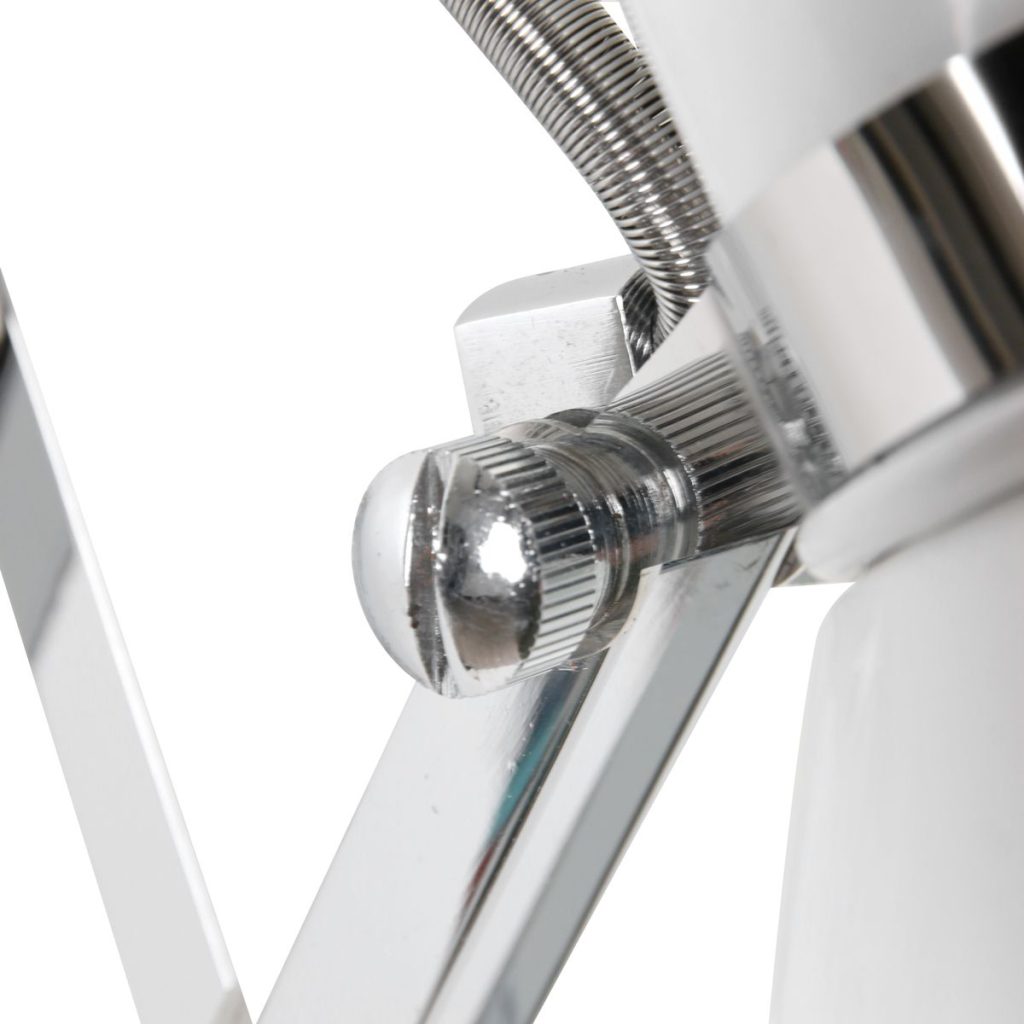 Industriële metalen hanglamp wit scharnierarm Steinhauer Spring - Afbeelding 15