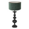annelighting-tafellamp-lyons-zwart-houtveloursstof-ø40cm-e27-3487zw-1