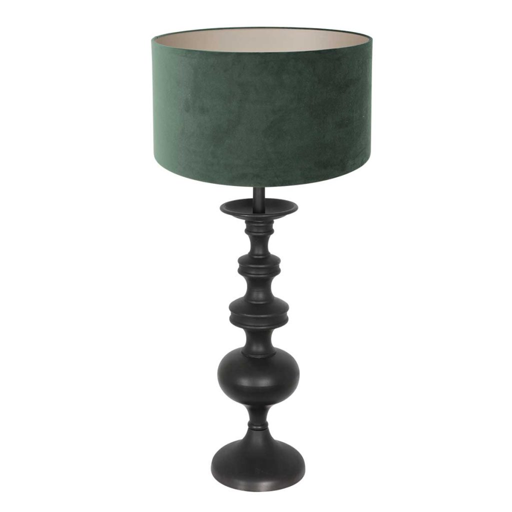 schemertafellamp-met-groene-velvet-kap-tafellamp-anne-light-&-home-lyons-groen-en-zwart-3487zw