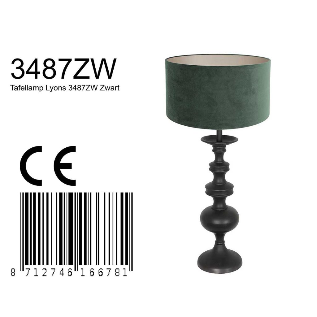 annelighting-tafellamp-lyons-zwart-houtveloursstof-ø40cm-e27-3487zw-1