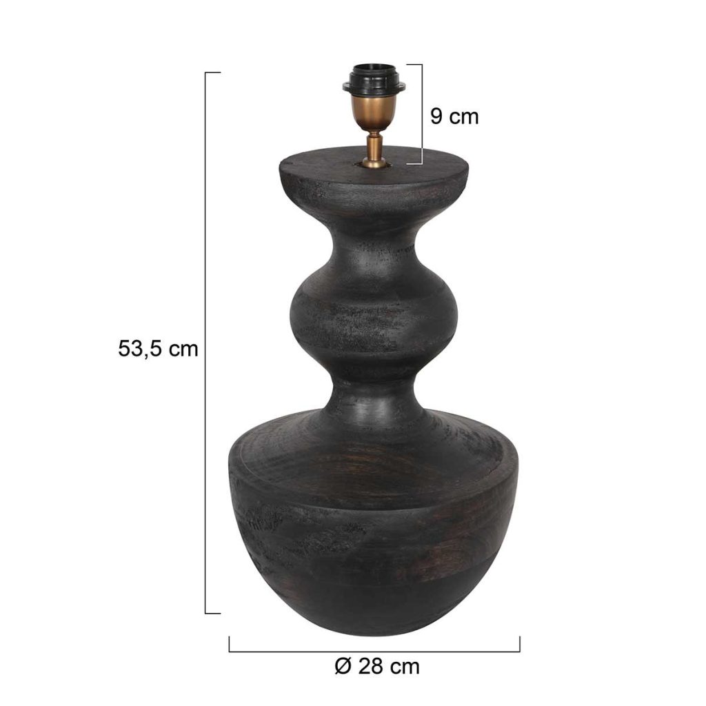 annelighting-tafellamp-lyons-zwart-hout-ø28cm-e27-3466zw-1