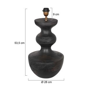 annelighting-tafellamp-lyons-zwart-hout-ø28cm-e27-3466zw-1