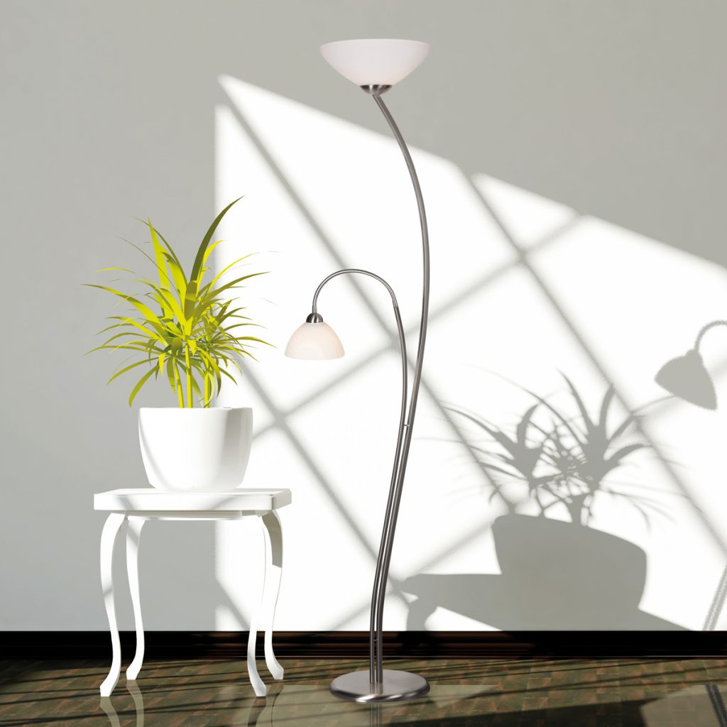 Sierlijke vloerlamp met leesarm Steinhauer Capri - Afbeelding 3