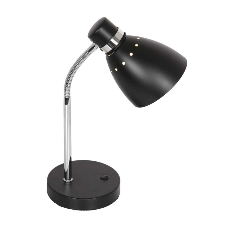 steinhauer-tafellamp-spring-zwart-metaal-ø14cm-e27-3391zw-1