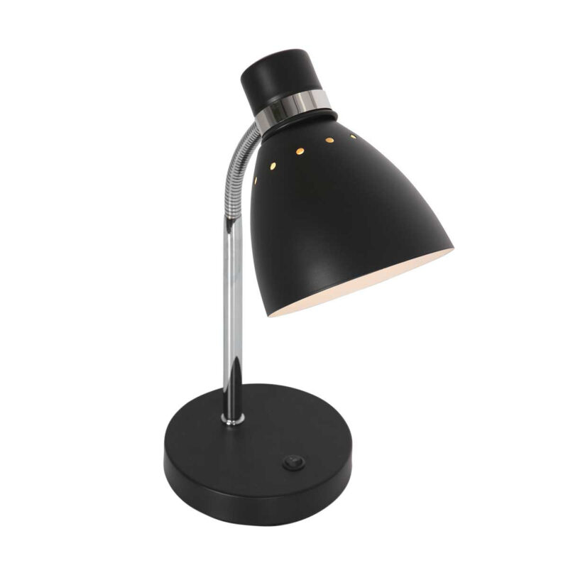 steinhauer-tafellamp-spring-zwart-metaal-ø14cm-e27-3391zw-1