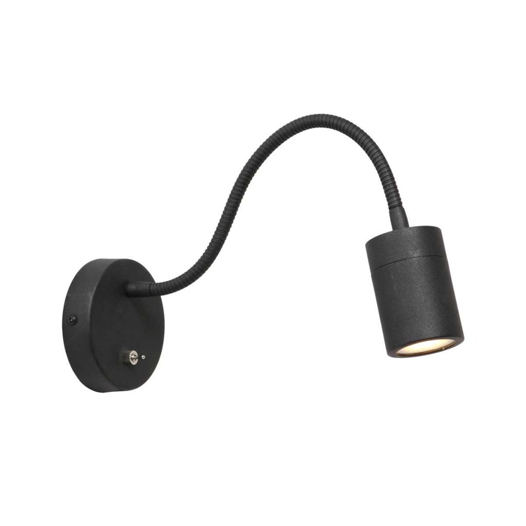 mexlite-wandlamp-upround-zwart-metaalstaal-bedlampje-gu10-3390zw-1