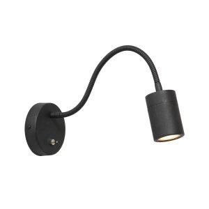 mexlite-wandlamp-upround-zwart-metaalstaal-bedlampje-gu10-3390zw-1
