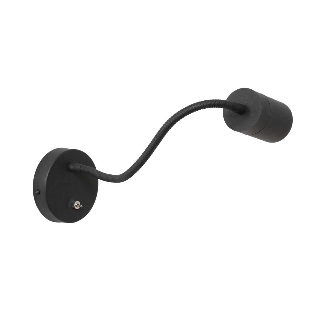 mexlite-wandlamp-upround-zwart-metaalstaal-bedlampje-gu10-3390zw-1