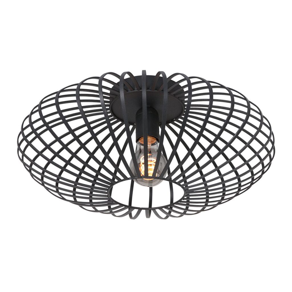 annelighting-plafonniere-dunbar-zwart-metaal-ø40cm-e27-3097zw-1