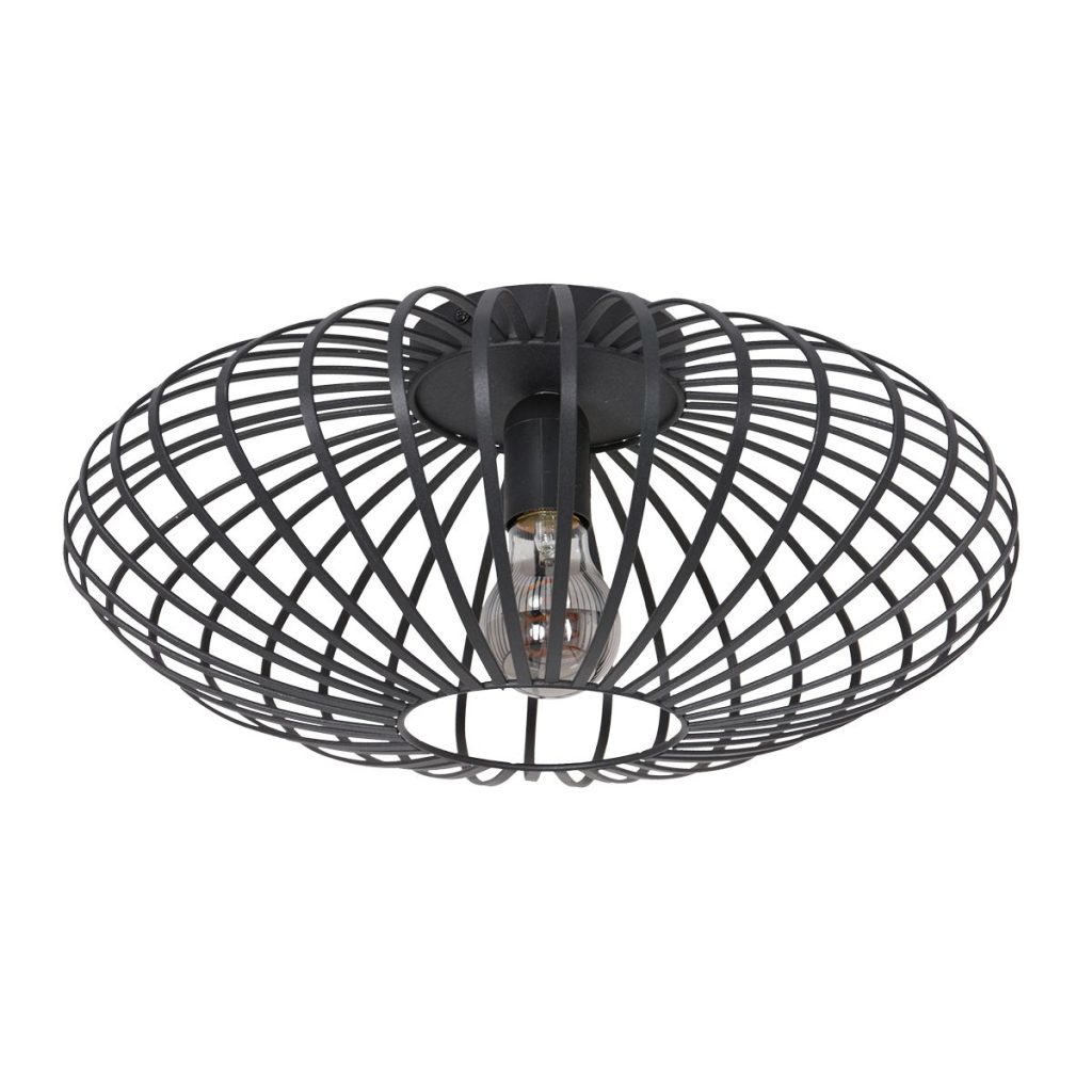 annelighting-plafonniere-dunbar-zwart-metaal-ø40cm-e27-3097zw-1
