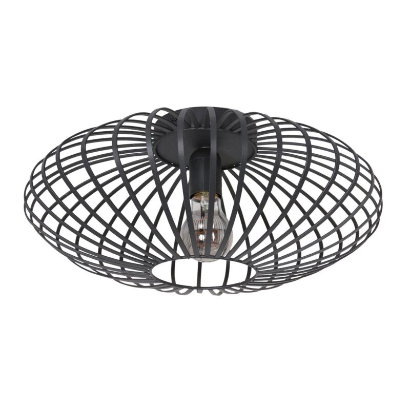 annelighting-plafonniere-dunbar-zwart-metaal-ø40cm-e27-3097zw-1
