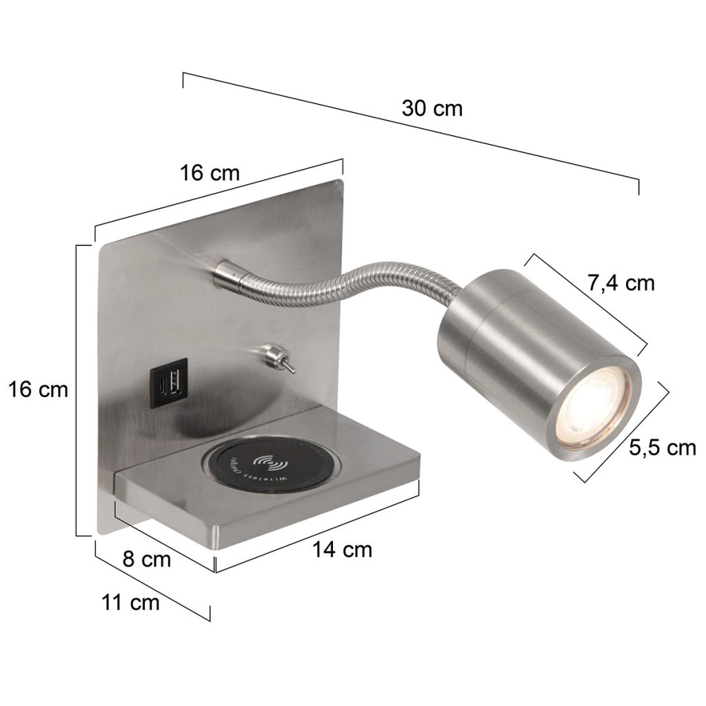 mexlite-wandlamp-upround-staal-metaal-bedlampje-gu10-3654st-1