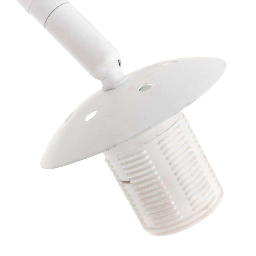 Staande booglamp met grijze kap Steinhauer Sparkled light - Afbeelding 10