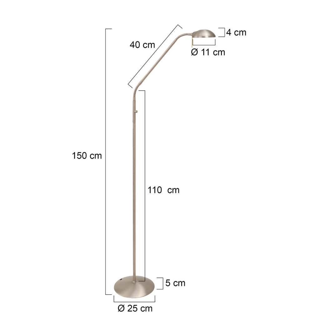 staande-dimbare-leeslamp-led-mexlite-biron-7501st-7