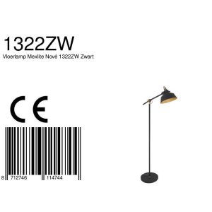 mexlite-vloerlamp-nove-zwart-metaal-ø28cm-e27-1322zw-1