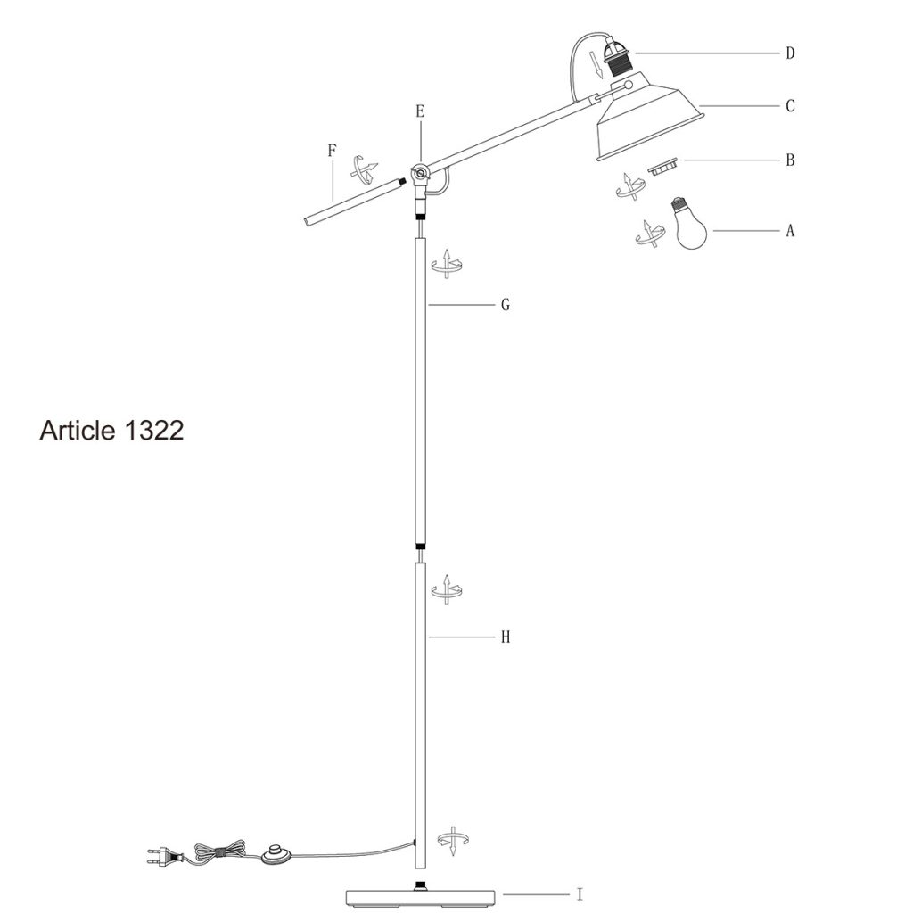 mexlite-vloerlamp-nove-zwart-metaal-ø28cm-e27-1322zw-1