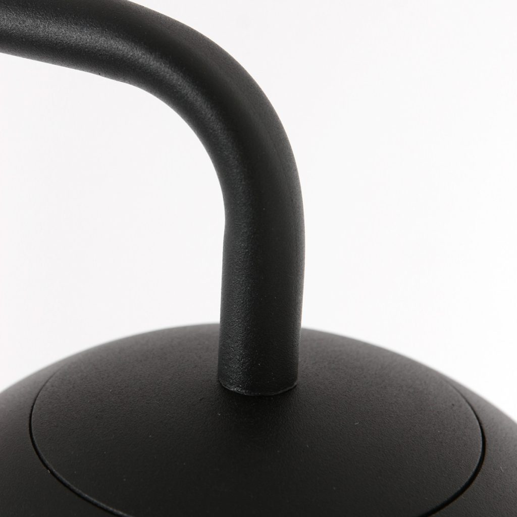 Staande lamp met rookglazen bol Steinhauer Bollique - Afbeelding 4